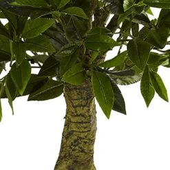 Nearly Natural 5381 5ft. Triple Bay Leaf Topiary UV Resistant (Indoor/Outdoor),Green -Artificial Trees Store 51PXtdwk0hL