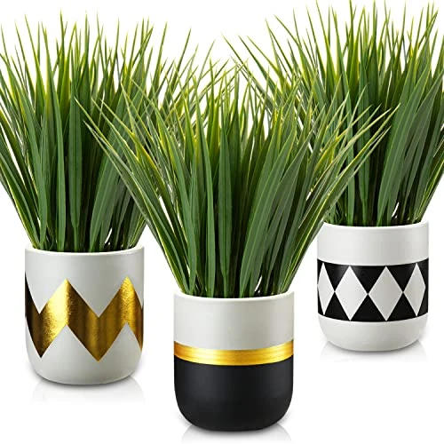Artificial Plants Small Faux Plant Decor 3Pcs Fake Potted Plant Faux Plants In Pots Fake Grass Pot For Home Table Office Desk Room Bathroom House Indoor Decorative Gifts 3 Artificial Plants Small Faux Plant Decor 3Pcs Fake Potted Plant Faux Plants In Pots Fake Grass Pot For Home Table Office Desk Room Bathroom House Indoor Decorative Gifts