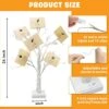 EAMBRITE Money Tree Gift Holder, Lighted Birch Tree 2FT 24LED, Battery/USB Powered Timer Light Up Display Twig Gift Card Tree With 12 Clear Clips And 6 Cards For Home Christmas Fathers Day Photo Memo -Artificial Trees Store 51Spw8YgXuL