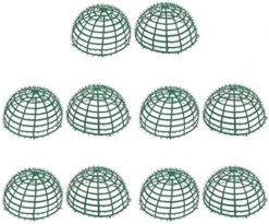 EXCEART 5pcs Plastic Frame For Artificial Boxwood Topiary Ball DIY Flower Ball Grass Balls Flower Arrangement Holder Egg Floral Cage For Garden Home Decor, 30X30cm, P03HO1650ZW4CHWISSDKNXVC 18 EXCEART 5pcs Plastic Frame For Artificial Boxwood Topiary Ball DIY Flower Ball Grass Balls Flower Arrangement Holder Egg Floral Cage For Garden Home Decor, 30X30cm, P03HO1650ZW4CHWISSDKNXVC -Artificial Trees Store 51UEW9uBr0L. AC