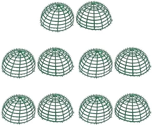 EXCEART 5pcs Plastic Frame For Artificial Boxwood Topiary Ball DIY Flower Ball Grass Balls Flower Arrangement Holder Egg Floral Cage For Garden Home Decor, 30X30cm, P03HO1650ZW4CHWISSDKNXVC 10 EXCEART 5pcs Plastic Frame For Artificial Boxwood Topiary Ball DIY Flower Ball Grass Balls Flower Arrangement Holder Egg Floral Cage For Garden Home Decor, 30X30cm, P03HO1650ZW4CHWISSDKNXVC - Image 8