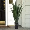 Pure Garden 50-10016 Giant Agave Fake Plant-52-Inch Faux Succulent, Fits With Southwestern Decor And Cactus Artificial Plants, Includes 7-Inch Pot, 7x7, Green -Artificial Trees Store 51VFUW49ytL