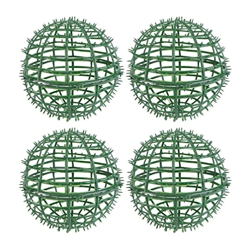 BESTOYARD 4pcs Boxwood Topiary Ball Frames DIY Boxwood Ball Support Cage Topiary Plants Round Frame Flower Arrangement Garden Outdoor Decor 20cm 3 BESTOYARD 4pcs Boxwood Topiary Ball Frames DIY Boxwood Ball Support Cage Topiary Plants Round Frame Flower Arrangement Garden Outdoor Decor 20cm