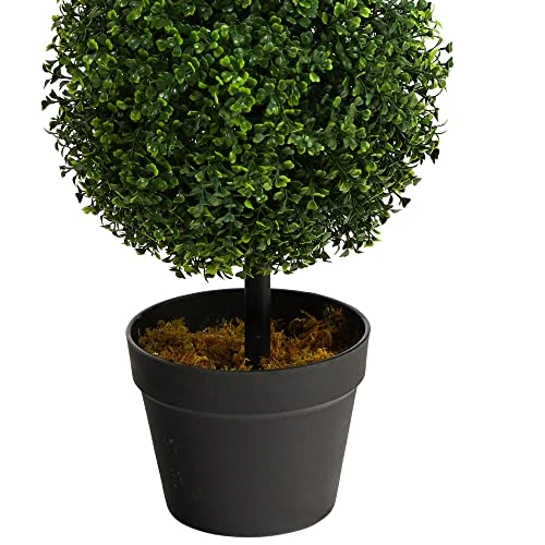 3ft. Boxwood Triple Ball Topiary Artificial Tree (Indoor/Outdoor) 5 3ft. Boxwood Triple Ball Topiary Artificial Tree (Indoor/Outdoor) - Image 3
