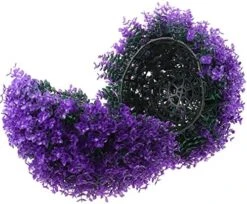 FOMIYES Artificial Topiary Boxwood Topiary Balls Decorative Plant Greenery For Wedding Party Home Balcony Garden Decoration Rosy -Artificial Trees Store 51XMEtMDUL. AC