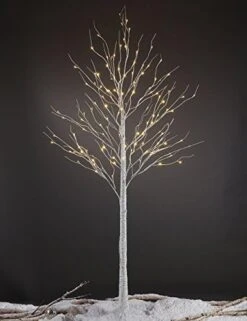 LIGHTSHARE 4 Feet 6 Feet And 8 Feet Birch Tree,Warm White, For Home,Pack Of 3, Festival, Party, And Christmas Decoration, Indoor And Outdoor Use -Artificial Trees Store 51XeUfU2O2L. AC