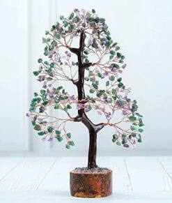 Seven Chakra Gemstone Tree Of Life - Crystal Tree Artificial Bonsai Tree Feng Shui Money Tree Plant Indoor Reiki Supplies Healing Crystal For Spiritual Energy Wiccan Meditation Gifts (Golden Wire) 29 Seven Chakra Gemstone Tree Of Life - Crystal Tree Artificial Bonsai Tree Feng Shui Money Tree Plant Indoor Reiki Supplies Healing Crystal For Spiritual Energy Wiccan Meditation Gifts (Golden Wire) -Artificial Trees Store 51YnjnUNOVL. AC