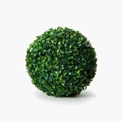 ELITE FLORAL Boxwood Topiary Ball – Artificial Topiary Plant For Weddings, Parties, Home Decoration, Topiary Substitution, Indoor Artificial Plant Ball – 4” Diameter – Green -Artificial Trees Store 51YqVsyotPL. AC