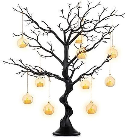 Sziqiqi Black Artificial Tree For Tree Centerpiece For Weddings Christmas Birthday Party Home Indoor Outdoor Decoration 30 Inches 13 Sziqiqi Black Artificial Tree For Tree Centerpiece For Weddings Christmas Birthday Party Home Indoor Outdoor Decoration 30 Inches - Image 11
