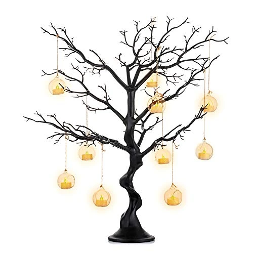 Sziqiqi Black Artificial Tree For Tree Centerpiece For Weddings Christmas Birthday Party Home Indoor Outdoor Decoration 30 Inches 3 Sziqiqi Black Artificial Tree For Tree Centerpiece For Weddings Christmas Birthday Party Home Indoor Outdoor Decoration 30 Inches