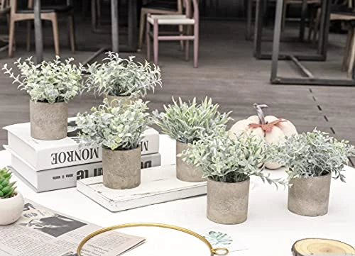 A Bundle Of 6pcs Mini Potted Fake Plants And 6pcs Mini Fake Plants Artificial Potted Plants Desk Plants For Home Office Farmhouse Bathroom Bedroom Decor 5 A Bundle Of 6pcs Mini Potted Fake Plants And 6pcs Mini Fake Plants Artificial Potted Plants Desk Plants For Home Office Farmhouse Bathroom Bedroom Decor - Image 4