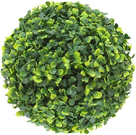 SunnyRoyal Topiary Ball Artificial Outdoor Boxwood Balls Topiary Lifelike Plants, Round Topiary For Indoor/Outdoor Decore, Rose Leaf 15 Inch, 1 Piece 14 SunnyRoyal Topiary Ball Artificial Outdoor Boxwood Balls Topiary Lifelike Plants, Round Topiary For Indoor/Outdoor Decore, Rose Leaf 15 Inch, 1 Piece - Image 12