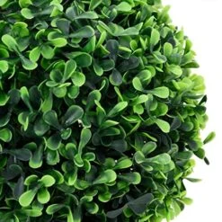 VidaXL 2x Artificial Boxwood Plants With Pots Ball Shaped Outdoor Ball Shaped Realistic Fake Plant Floral Decor Artificial Flower Green 11 VidaXL 2x Artificial Boxwood Plants With Pots Ball Shaped Outdoor Ball Shaped Realistic Fake Plant Floral Decor Artificial Flower Green -Artificial Trees Store 51cFKIgykcL