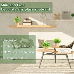 Joyhalo Fake Potted Plants - 3 Pack Artificial Plants In Pots Faux Plants Indoor For Home Room Bedroom Farmhouse Office Desk Decor 12 Joyhalo Fake Potted Plants - 3 Pack Artificial Plants In Pots Faux Plants Indoor For Home Room Bedroom Farmhouse Office Desk Decor -Artificial Trees Store 51ckb6kFKXL