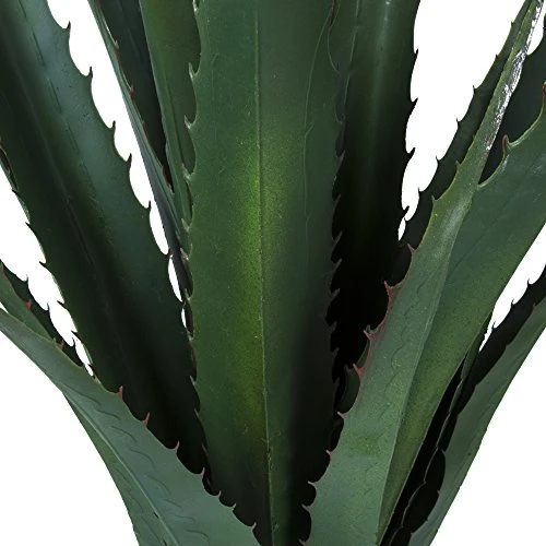 Pure Garden 50-10016 Giant Agave Fake Plant-52-Inch Faux Succulent, Fits With Southwestern Decor And Cactus Artificial Plants, Includes 7-Inch Pot, 7x7, Green 4 Pure Garden 50-10016 Giant Agave Fake Plant-52-Inch Faux Succulent, Fits With Southwestern Decor And Cactus Artificial Plants, Includes 7-Inch Pot, 7x7, Green - Image 2