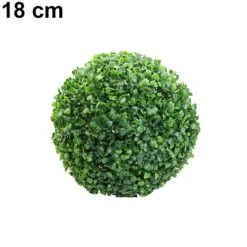 Yard & Garden Decor Artificial Plant Ball Topiary Tree Boxwood Home Outdoor Wedding Party Decoration - 18 Cm GlobalDeal -Artificial Trees Store 51eYxtVhPJL