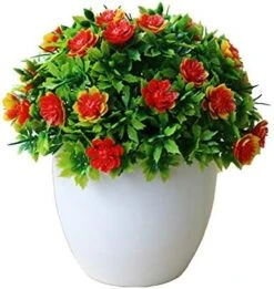 Heaven2017 Artificial Flower Bonsai Bonsai Potted Fake Plant 3 -Artificial Trees Store 51g ORhbPL. AC