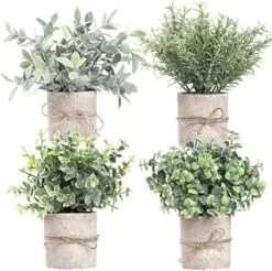 Joyhalo Fake Potted Plants - 3 Pack Artificial Plants In Pots Faux Plants Indoor For Home Room Bedroom Farmhouse Office Desk Decor 17 Joyhalo Fake Potted Plants - 3 Pack Artificial Plants In Pots Faux Plants Indoor For Home Room Bedroom Farmhouse Office Desk Decor -Artificial Trees Store 51hiPr989cL. AC