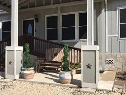 VOPVZVKO Two Artificial Outdoor 4' Spiral Boxwood Topiary UV Rated! Free Returns! 11 VOPVZVKO Two Artificial Outdoor 4' Spiral Boxwood Topiary UV Rated! Free Returns! -Artificial Trees Store 51iJ17GrruL