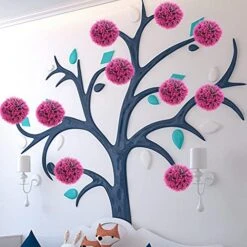 FOMIYES Artificial Topiary Boxwood Topiary Balls Decorative Plant Greenery For Wedding Party Home Balcony Garden Decoration Rosy -Artificial Trees Store 51iTQNQuh9L