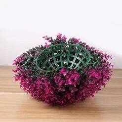 FOMIYES Artificial Plant Topiary Ball 30cm Faux Boxwood Decorative Ball Round Grass Plant Ball Spheres Faux Plants Outdoor For Backyard Balcony Garden Wedding Party Home Office Décor -Artificial Trees Store 51igL1Uge6S