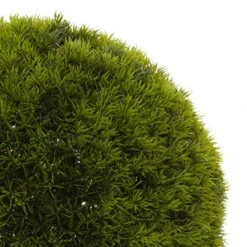 Deco 79 Faux Foliage Boxwood Topiary Artificial Foliage Ball, 15" X 15" X 15", Green 8 Deco 79 Faux Foliage Boxwood Topiary Artificial Foliage Ball, 15" X 15" X 15", Green -Artificial Trees Store 51j2BWtdLoL
