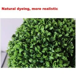 LHJJ Green Boxwood Ball, Multi-Size Selection, Garden Decoration Topiary Balls Artificial Grass Wooden Ball 16 LHJJ Green Boxwood Ball, Multi-Size Selection, Garden Decoration Topiary Balls Artificial Grass Wooden Ball -Artificial Trees Store 51j5eCobZqL