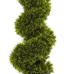 Nearly Natural Grass Spiral Topiary With Deco Planter, 3' -Artificial Trees Store 51j5iVtdD9L