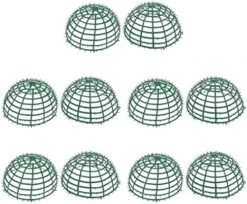EXCEART 5pcs Plastic Frame For Artificial Boxwood Topiary Ball DIY Flower Ball Grass Balls Flower Arrangement Holder Egg Floral Cage For Garden Home Decor, 30X30cm, P03HO1650ZW4CHWISSDKNXVC 17 EXCEART 5pcs Plastic Frame For Artificial Boxwood Topiary Ball DIY Flower Ball Grass Balls Flower Arrangement Holder Egg Floral Cage For Garden Home Decor, 30X30cm, P03HO1650ZW4CHWISSDKNXVC -Artificial Trees Store 51jyXGPT1XL. AC