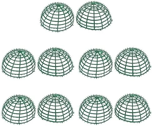 EXCEART 5pcs Plastic Frame For Artificial Boxwood Topiary Ball DIY Flower Ball Grass Balls Flower Arrangement Holder Egg Floral Cage For Garden Home Decor, 30X30cm, P03HO1650ZW4CHWISSDKNXVC 9 EXCEART 5pcs Plastic Frame For Artificial Boxwood Topiary Ball DIY Flower Ball Grass Balls Flower Arrangement Holder Egg Floral Cage For Garden Home Decor, 30X30cm, P03HO1650ZW4CHWISSDKNXVC - Image 7