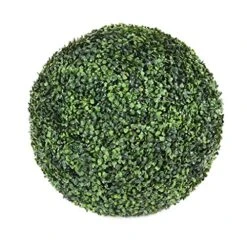 LXLTL Artificial Plants Grass Ball, Milan Grass Ball Topiary Ball Leaf Effect Ball Hanging UV Protected Green Topiary Hanging Balls For Outdoor And Indoor,20cm