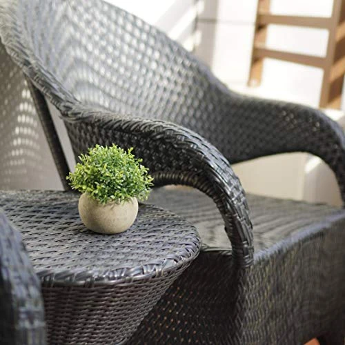 Velener Mini Sage Green Potted Boxwood Topiary Artificial Plants For Home Decor Indoor, Farmhouse House Plant Office Small Desk Shelf Apartment Coffee Bar Bathroom Decor Guest Room, Small Fake Plant 6 Velener Mini Sage Green Potted Boxwood Topiary Artificial Plants For Home Decor Indoor, Farmhouse House Plant Office Small Desk Shelf Apartment Coffee Bar Bathroom Decor Guest Room, Small Fake Plant - Image 4