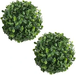 Azure Zone, Pack Of 6 4" Artificial Boxwood Topiary Ball Green Plant Balls Decorative Greenery Filler Ball For Garden Home 19 Azure Zone, Pack Of 6 4" Artificial Boxwood Topiary Ball Green Plant Balls Decorative Greenery Filler Ball For Garden Home -Artificial Trees Store 51klt9yWuwL. AC