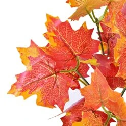 Sunrisee 2 Pcs Artificial Maple Shrubs Fake Plants Fall Maple Leaf Bunches For Halloween Home Garden Office Decor, 11.8'' 11 Sunrisee 2 Pcs Artificial Maple Shrubs Fake Plants Fall Maple Leaf Bunches For Halloween Home Garden Office Decor, 11.8'' -Artificial Trees Store 51l4yE4i4GL