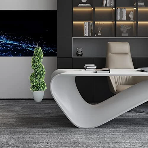 Momoplant Artificial Topiaries Outdoor Boxwood Trees, Spiral Topiary Tree 3 Ft(2 Pieces) Faux Topiary Tree Outdoor Feaux Plant For Decorative Indoor/Outdoor/Garden (35inch) 7 Momoplant Artificial Topiaries Outdoor Boxwood Trees, Spiral Topiary Tree 3 Ft(2 Pieces) Faux Topiary Tree Outdoor Feaux Plant For Decorative Indoor/Outdoor/Garden (35inch) - Image 5