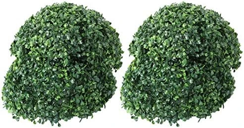 VOSAREA Artificial Plants Plant Boxwood Sphere Decor Artificial Grass Pendant Ceiling Hanging Grass Artificial Plant Topiary Balls Artificial Topiary Balls (36CM) Office Decor 9 VOSAREA Artificial Plants Plant Boxwood Sphere Decor Artificial Grass Pendant Ceiling Hanging Grass Artificial Plant Topiary Balls Artificial Topiary Balls (36CM) Office Decor - Image 7