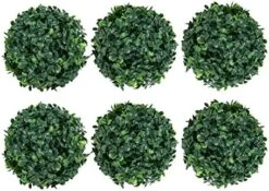 NaienCraft, Pack Of 6 Artificial Plant Topiary Ball Faux Boxwood Decorative Balls For Home Wedding Hanging Decor 15 NaienCraft, Pack Of 6 Artificial Plant Topiary Ball Faux Boxwood Decorative Balls For Home Wedding Hanging Decor -Artificial Trees Store 51oHTfXlWzL. AC