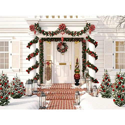 Fraser Hill Farm Christmas Pedestal Topiary Decoration | 4-Ft. Tall In Resin Urn | FFRS050-0FIN-RED, Red, Green, Black, Gold 5 Fraser Hill Farm Christmas Pedestal Topiary Decoration | 4-Ft. Tall In Resin Urn | FFRS050-0FIN-RED, Red, Green, Black, Gold - Image 3