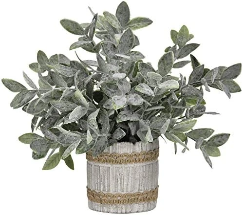 MARTINE MALL Small Potted Artificial Plants Plastic Eucalyptus Pot Plant Fake Plants In Pots Faux Greenery Topiary Shrubs Potted Plants With Vase Plastic Potted Desk Plant For Office Table Home Decor 8 MARTINE MALL Small Potted Artificial Plants Plastic Eucalyptus Pot Plant Fake Plants In Pots Faux Greenery Topiary Shrubs Potted Plants With Vase Plastic Potted Desk Plant For Office Table Home Decor - Image 6