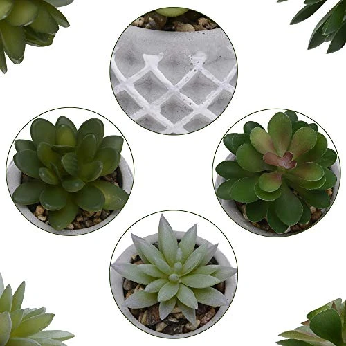 Succulent Decor, Fake Succulents, Succulent Wall Decor, Succulents Artificial Decor, Small Fake Plant, Succulent Decoration, Potted Plants, Set Of 3 Succulents 7 Succulent Decor, Fake Succulents, Succulent Wall Decor, Succulents Artificial Decor, Small Fake Plant, Succulent Decoration, Potted Plants, Set Of 3 Succulents - Image 5
