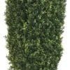 Silk Decor 30-Inch Rectangle Boxwood Topiary Plant, Green/Two-Tone 2 Silk Decor 30-Inch Rectangle Boxwood Topiary Plant, Green/Two-Tone -Artificial Trees Store 51reMl41wkL