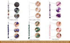 OyeahO Tree Of Life Crystals And Healing Stones, 7 Chakra Stones Car Hanging, Reiki Healing Crystals Feng Shui Ornament, Housewarming Gift For Good Luck/Yoga Meditation/Window Hanging/Home Decor 16 OyeahO Tree Of Life Crystals And Healing Stones, 7 Chakra Stones Car Hanging, Reiki Healing Crystals Feng Shui Ornament, Housewarming Gift For Good Luck/Yoga Meditation/Window Hanging/Home Decor -Artificial Trees Store 51tqqI0xNgL