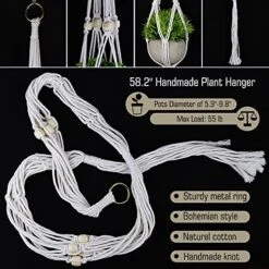 Supecaty 2 Pack Artificial Hanging Plants With Plant Hangers, Fake Hanging Plants Small Potted Green Grass Eucalyptus Faux Topiary Shrubs For Home Office Bathroom Living Room Bedroom Aesthetic Decor -Artificial Trees Store 51uDiPHXJeL