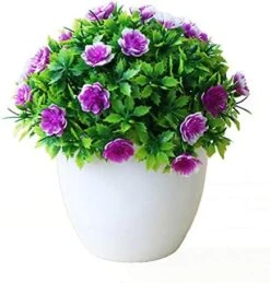 Heaven2017 Artificial Flower Bonsai Bonsai Potted Fake Plant 3 -Artificial Trees Store 51unUkcgQVL. AC