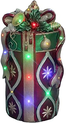 Fraser Hill Farm Christmas Pedestal Topiary Decoration | 4-Ft. Tall In Resin Urn | FFRS050-0FIN-RED, Red, Green, Black, Gold 10 Fraser Hill Farm Christmas Pedestal Topiary Decoration | 4-Ft. Tall In Resin Urn | FFRS050-0FIN-RED, Red, Green, Black, Gold - Image 8