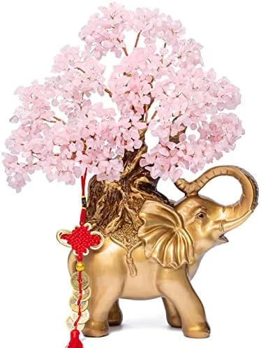 GEMBOURY Natural Aventurine (1,251 Gemstone Count) Chakra Crystal Tree With Healing Properties 14" - Bonsai Feng Shui Money Tree For Luck And Intelligence Desk Decoration 8 GEMBOURY Natural Aventurine (1,251 Gemstone Count) Chakra Crystal Tree With Healing Properties 14" - Bonsai Feng Shui Money Tree For Luck And Intelligence Desk Decoration - Image 6