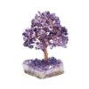Jovivi Natural Amethyst Healing Crystal Money Tree On Amethyst Cluster Geode Druzy Base Feng Shui Crystals For Home Office Desk Decorations, Wealth, Good Luck -Artificial Trees Store 51wBGAjXqmL