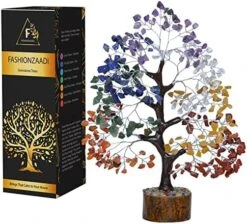 7 Chakra Tree Of Life - Crystal Tree - Crystal Tree For Positive Energy - Gemstones And Crystals - Feng Shui Tree - Gem Tree Stones - Crystal Gifts - Meditation Decor - Chakra Decor -Artificial Trees Store 51wzYH13LuL. AC