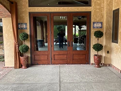 Silk Tree Warehouse Company Inc Two 56 Inch Outdoor Artificial Boxwood Double Ball Topiary Trees Potted Plants 4 Silk Tree Warehouse Company Inc Two 56 Inch Outdoor Artificial Boxwood Double Ball Topiary Trees Potted Plants - Image 2