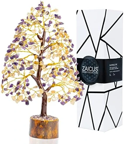 Seven Chakra Gemstone Tree Of Life - Crystal Tree Artificial Bonsai Tree Feng Shui Money Tree Plant Indoor Reiki Supplies Healing Crystal For Spiritual Energy Wiccan Meditation Gifts (Golden Wire) 12 Seven Chakra Gemstone Tree Of Life - Crystal Tree Artificial Bonsai Tree Feng Shui Money Tree Plant Indoor Reiki Supplies Healing Crystal For Spiritual Energy Wiccan Meditation Gifts (Golden Wire) - Image 10